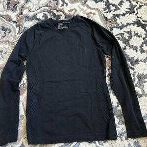 Figs Black Salta Seamless Longsleeve Underscrub